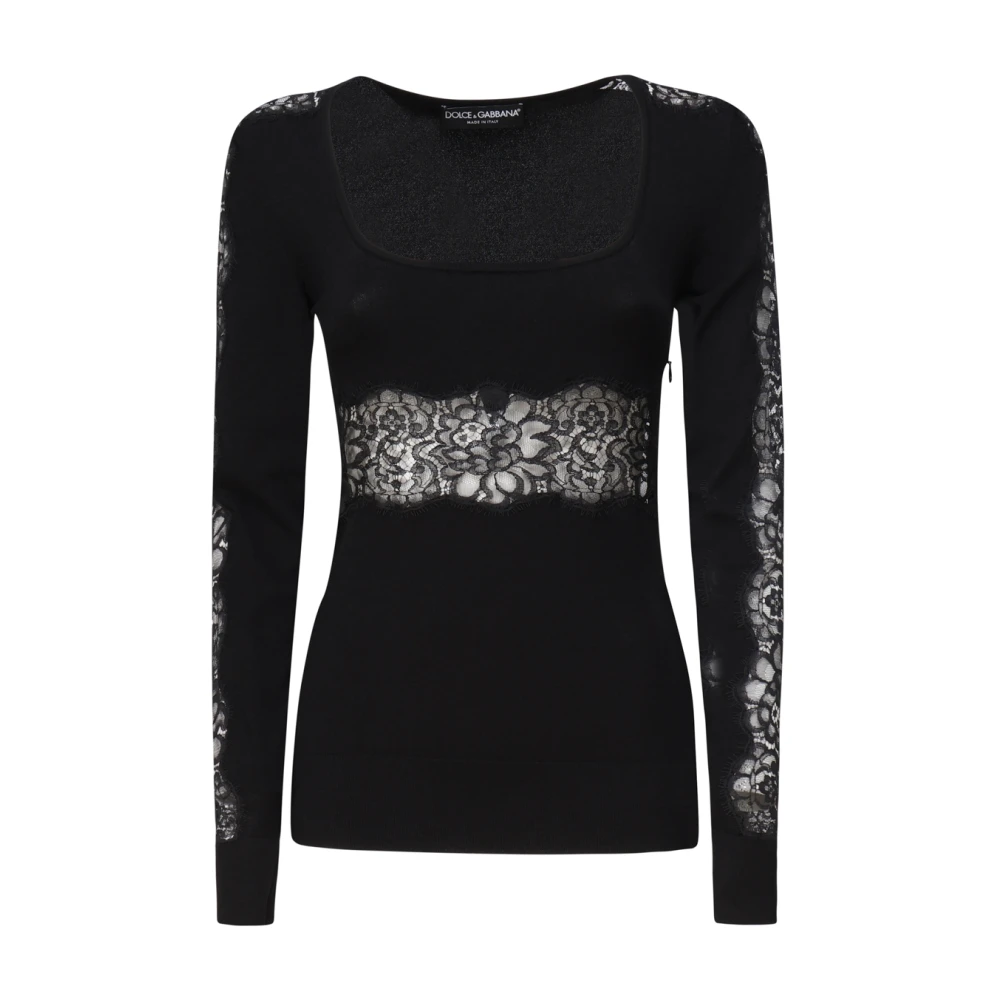 Dolce & Gabbana Women's Black Blouses, M, Jumpers