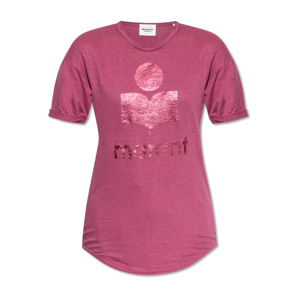 Isabel Marant Étoile Koldi T-shirt Pink Dames