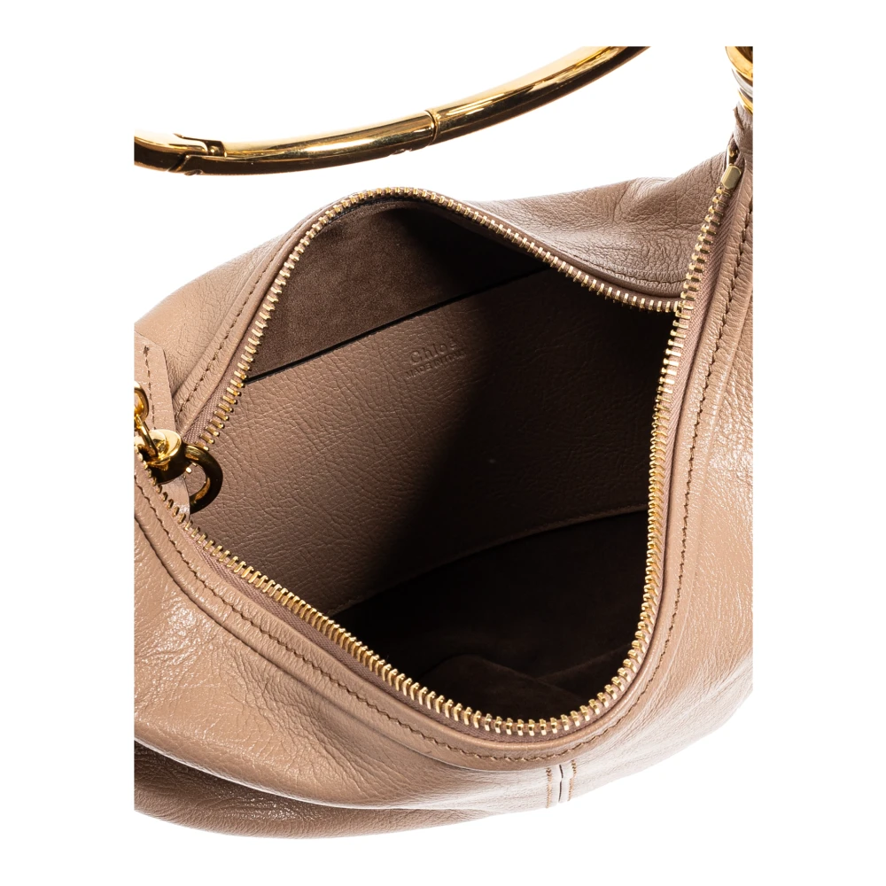 Chloé Handtas Armband Klein Beige Dames