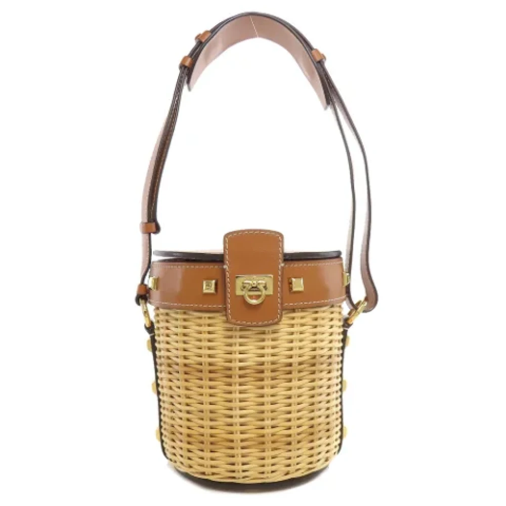Pre-owned > Pre-owned Bags > Pre-owned Bucket Bags - - Salvatore Ferragamo Pre-owned - Modalova