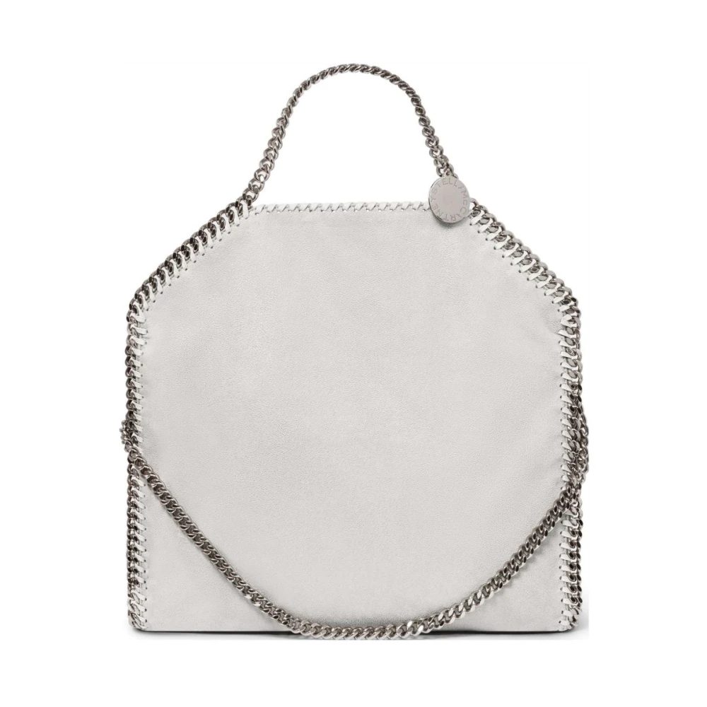 Stella Mccartney Vrouw Grijs Tassen Dames, One Size, Katoen, Tote Bag