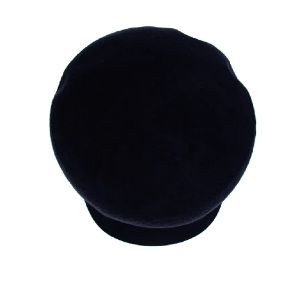 Hermès Vintage Pre-owned Fabric hats Black Dames