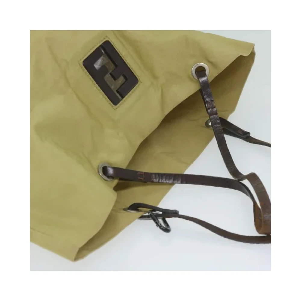 Fendi Vintage Pre-owned Nylon fendi-bags Green Dames