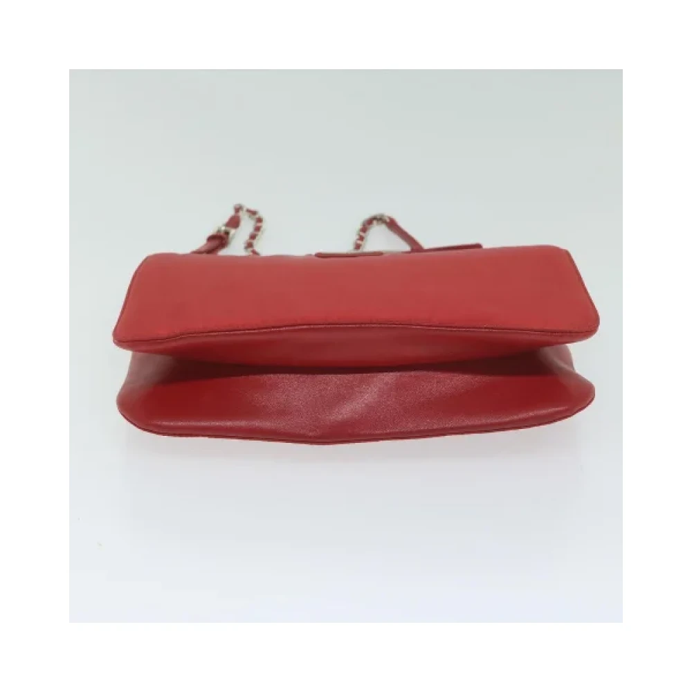 Prada Vintage Pre-owned Nylon prada-bags Red Dames