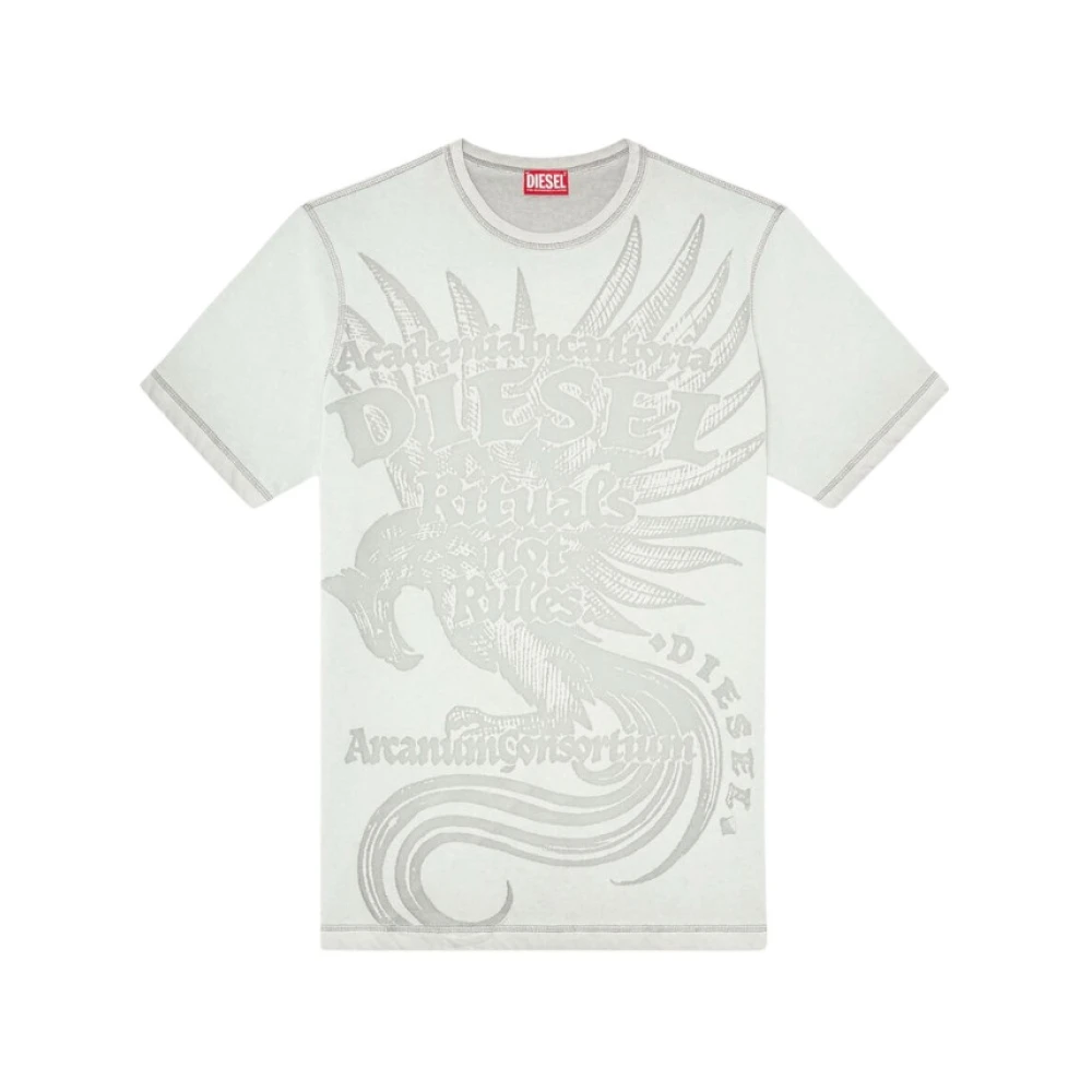 Diesel Uomo Grigio Top, M, New,