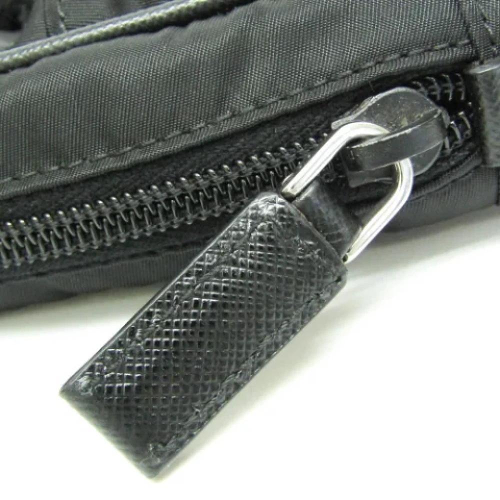Prada Vintage Pre-owned Fabric prada-bags Black Dames