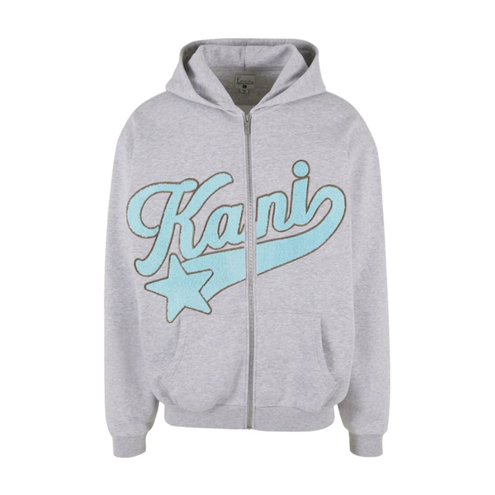 Karl Kani Katoenen Gebreide Truien en Sweaters Gray Heren