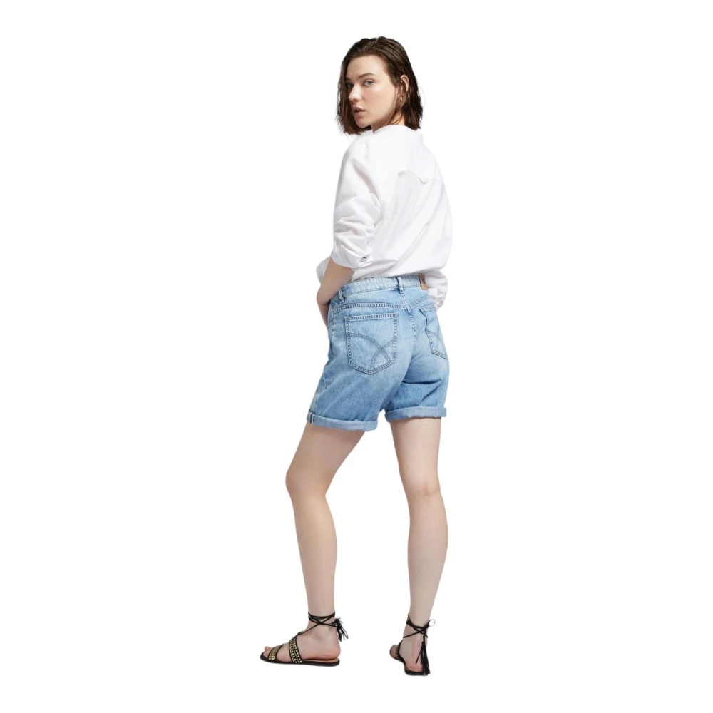 GAS Bermuda Shorts voor Heren Blue Dames