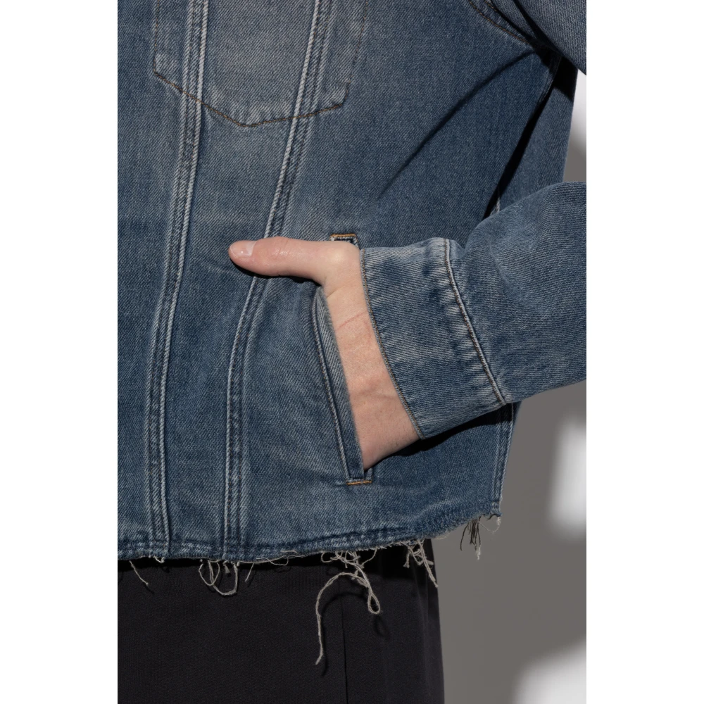 MM6 Maison Margiela Denim Jack Blue Heren