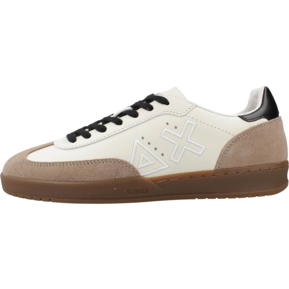 Sun68 California Sun Leather Dames Schoenen Beige