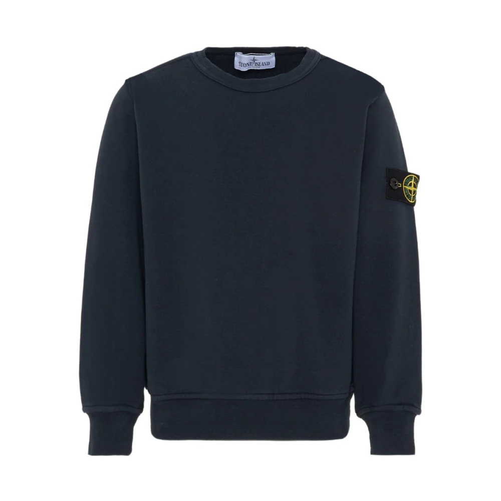 Stone Island Unisex Kids Blue Sweatshirt - Kids Sweatshirts - 6 Y - Kids