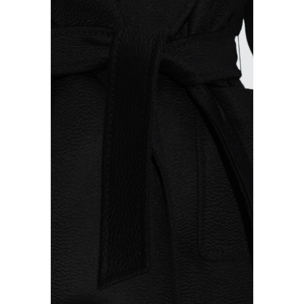 Max Mara Wollen jas Rialto Black Dames