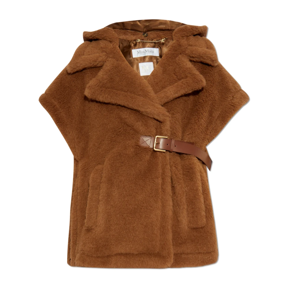 Max Mara Bont poncho Brown Dames