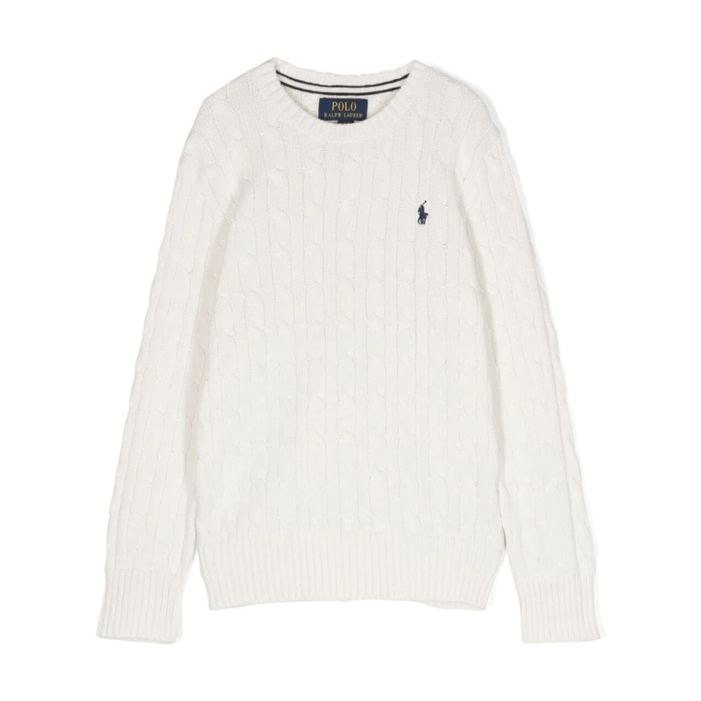 Ralph Lauren Pullover White Dames