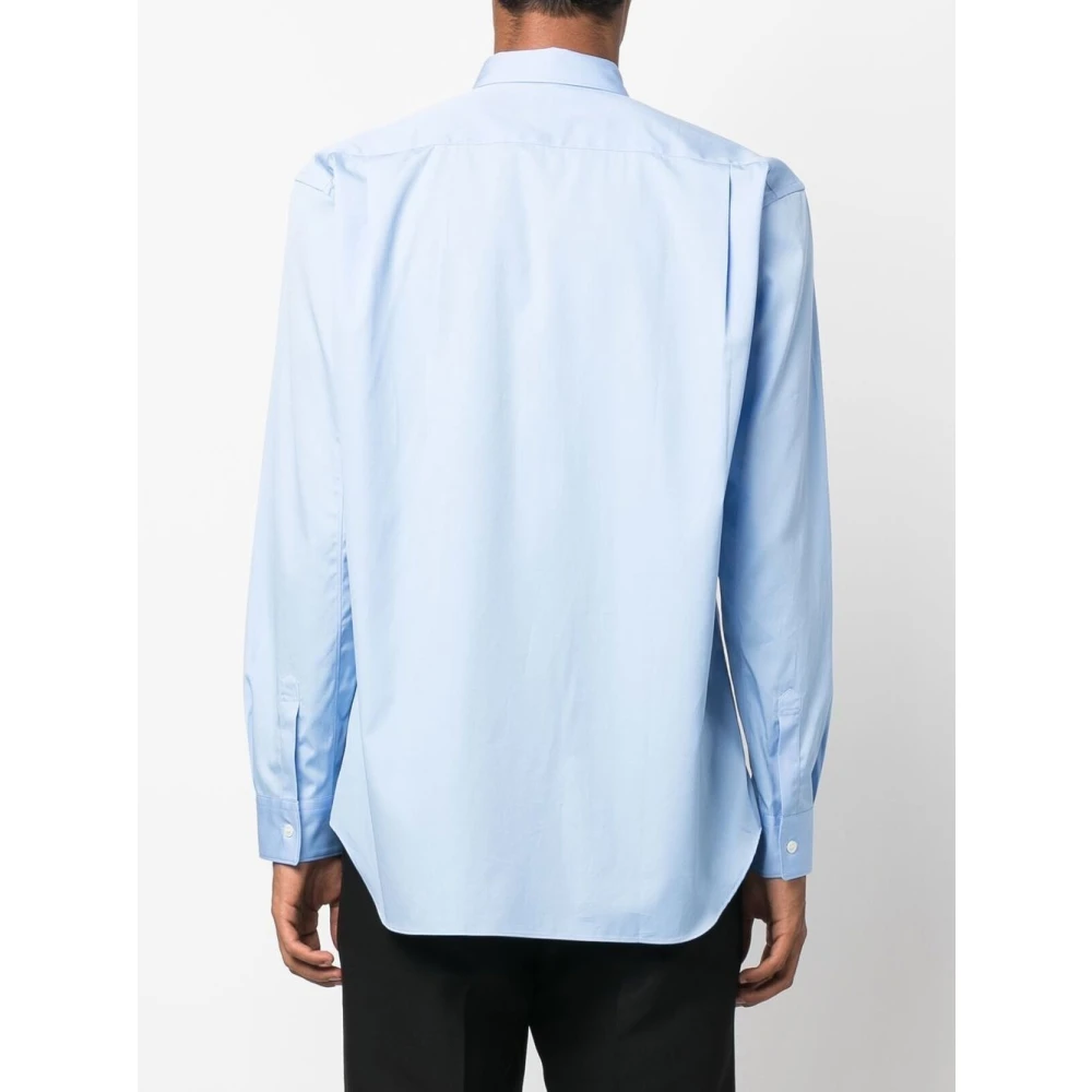 Comme des Garçons Katoenen overhemd voor heren Blue Heren