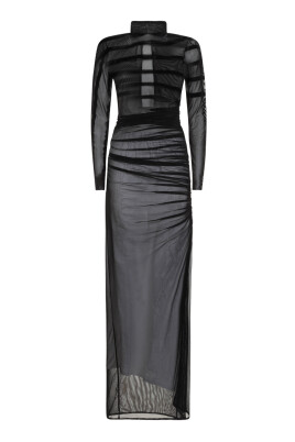 black-turtleneck-dress-with-stripes