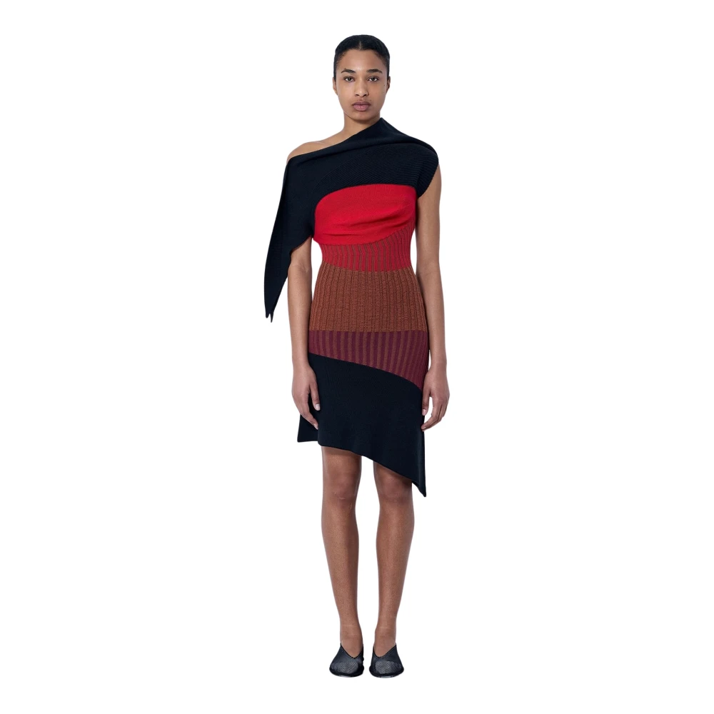 Kiko Kostadinov Women's Multicolor Lemoyne Knitted Dress