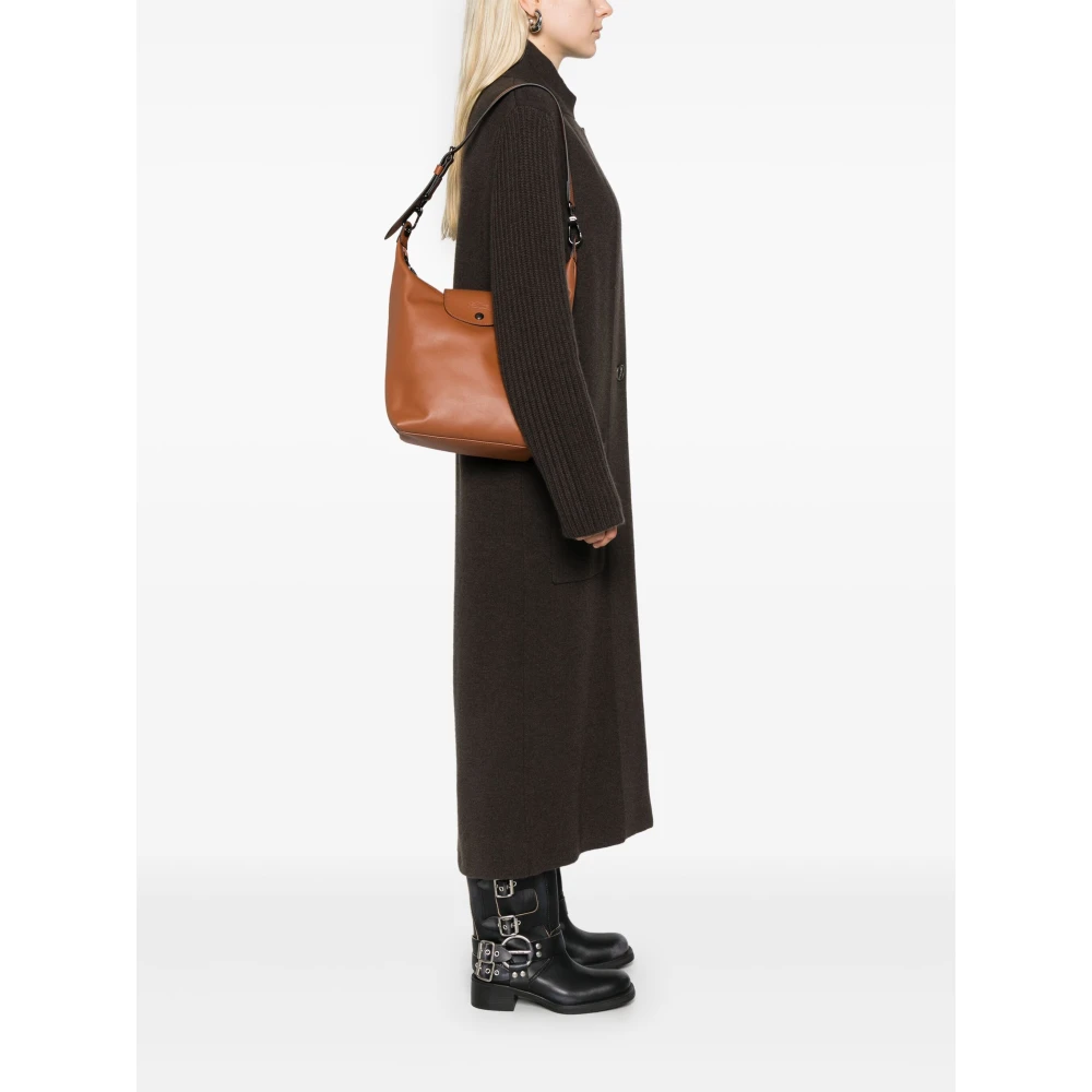 Longchamp Xtra Cognac Opvouwbare Tas Brown Dames