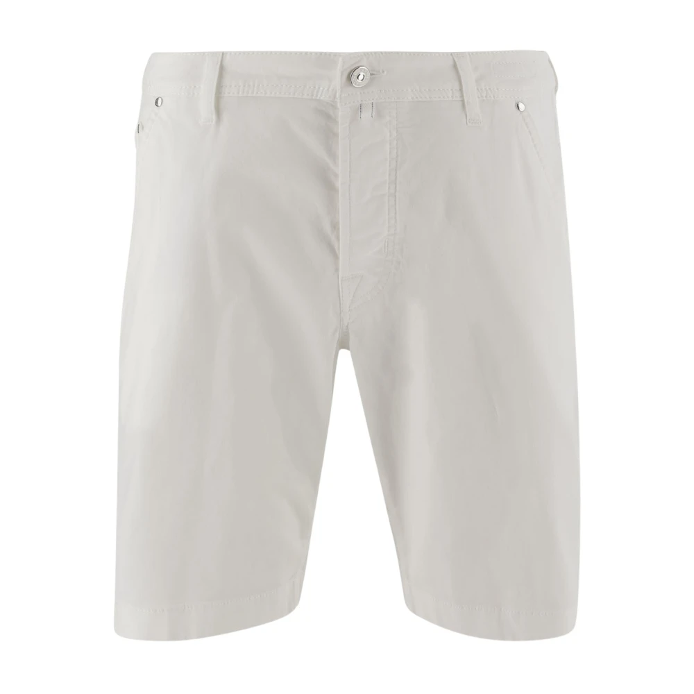 Jacob Cohën Stijlvolle Casual Shorts voor Mannen White Heren