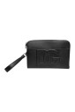 black-deerskin-clutch-with-logo