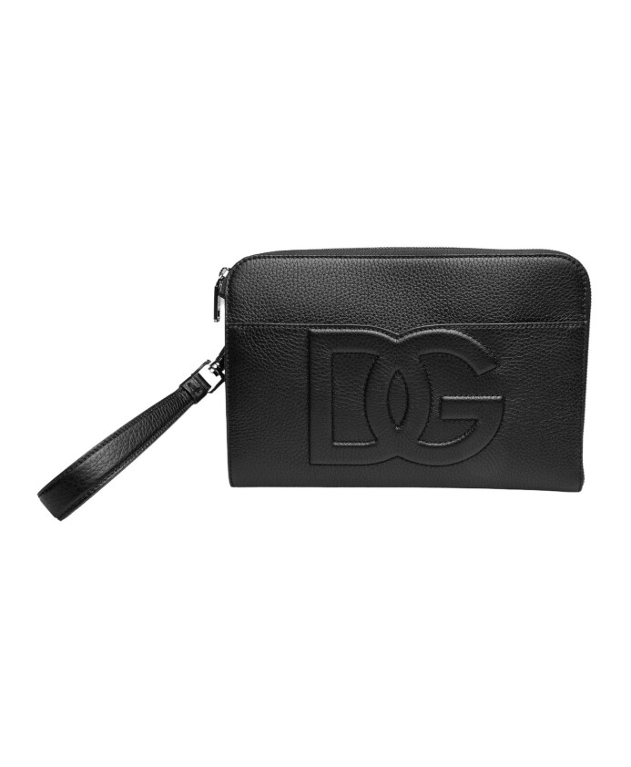 black-deerskin-clutch-with-logo