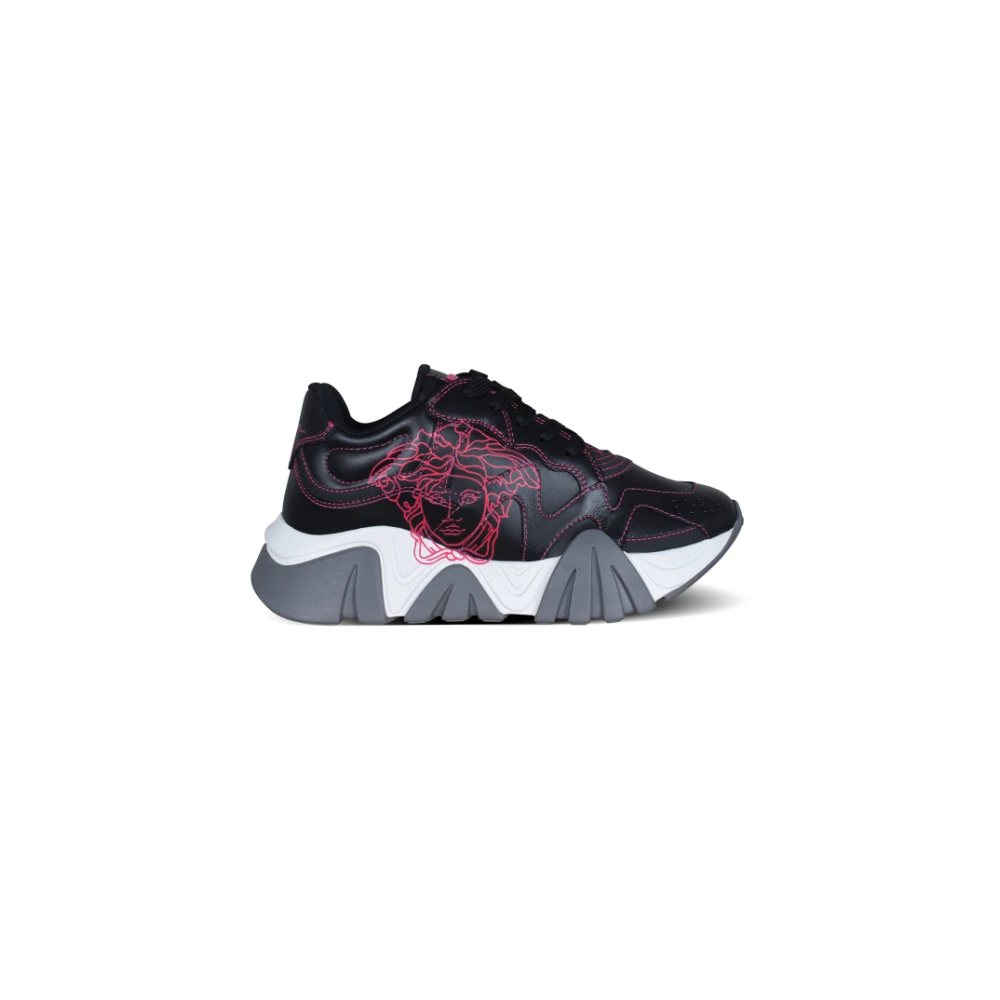 Versace Squalo Sneakers Dames Schoenen Zwart