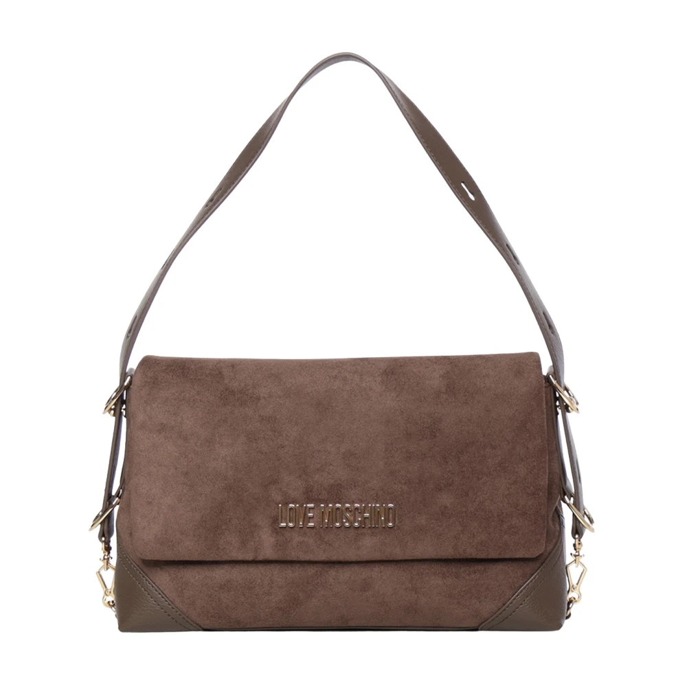 Love Moschino Donna Marrone Borse, Taglia Unica, New,