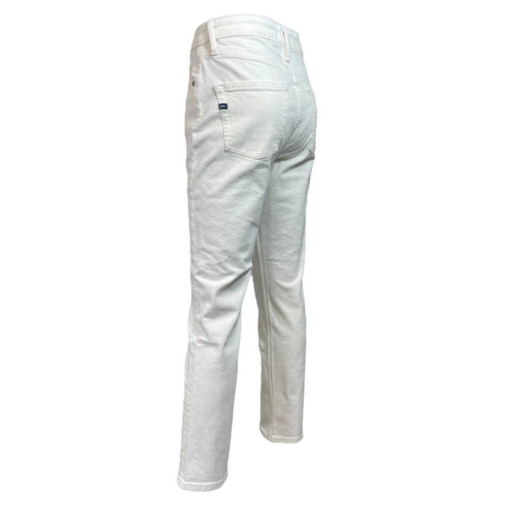 Denham Slim Fit Witte Dames Jeans Stretch White Heren