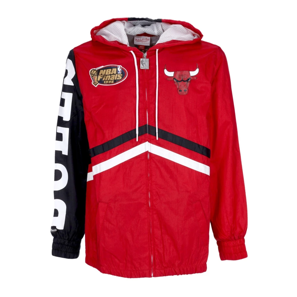 Mitchell & Ness Chicago Bulls NBA Windbreaker Red Heren