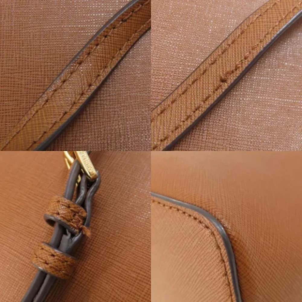 Michael Kors Pre-owned Leather shoulder-bags Brown Dames