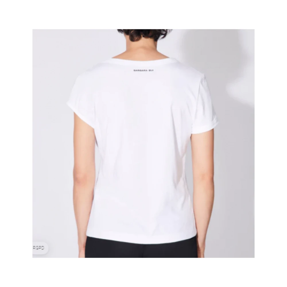 Barbara Bui Wit Jersey Mode T-shirt White Dames