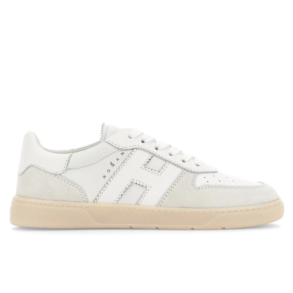 Hogan Cool Basket Bianco B001 Dames Schoenen Wit