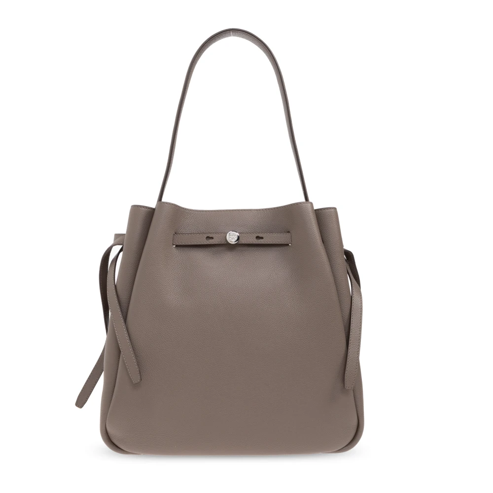 Tory Burch Women's Gray Romy Large Shoulder Bag - Shoulder Bags - One Size - Bags
