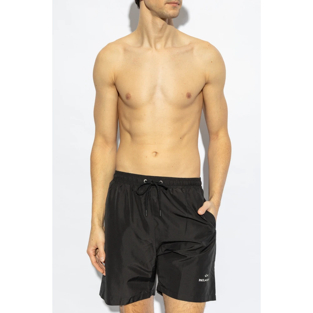 PAUL & SHARK Zwembroek Black Heren