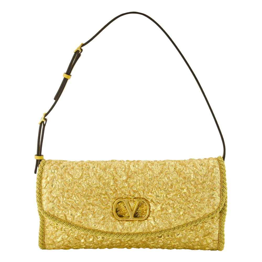 Valentino Garavani Women's Yellow Devain Small Shoulder Bag - Shoulder Bags - One Size - Bags