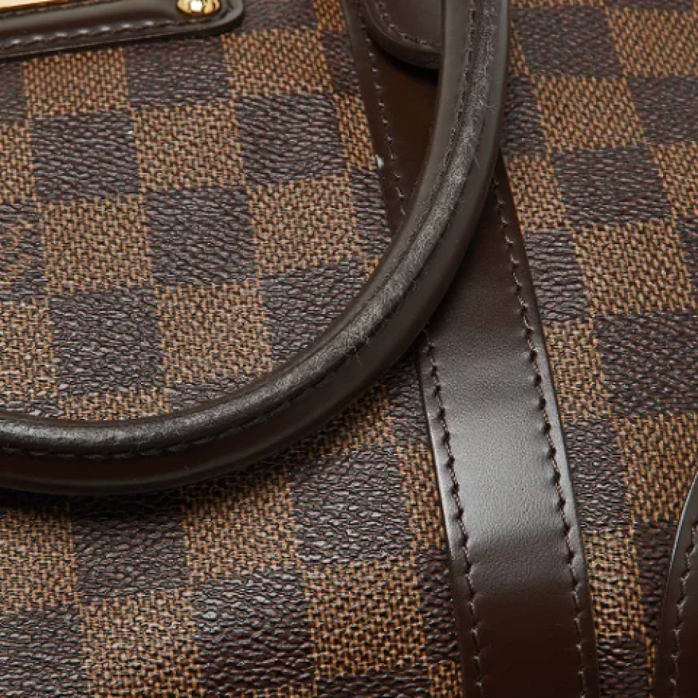 Louis Vuitton Vintage Pre-owned Leather pouches Brown Dames