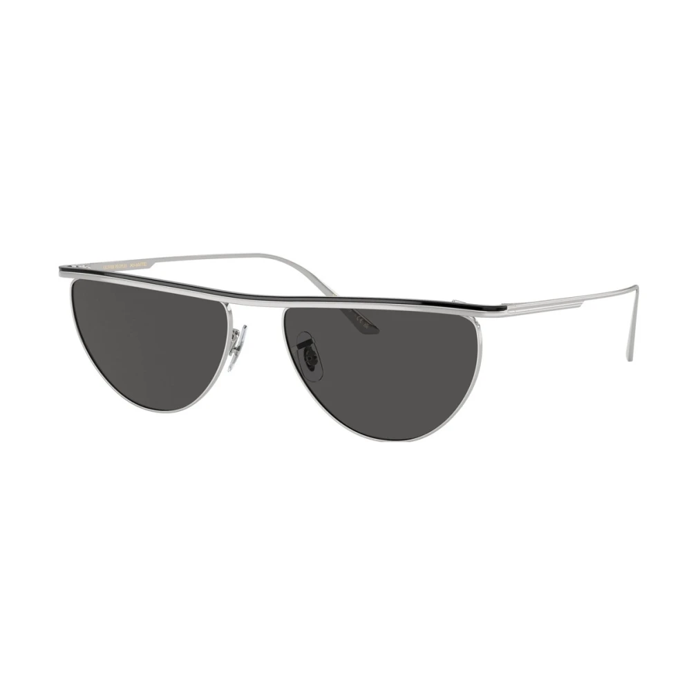 Oliver Peoples Cat-eye metallram solglasögon Gray, Dam