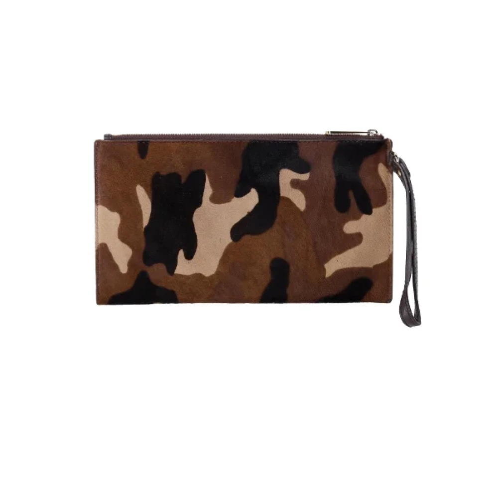 Michael Kors Pre-owned Wool pouches Multicolor Dames