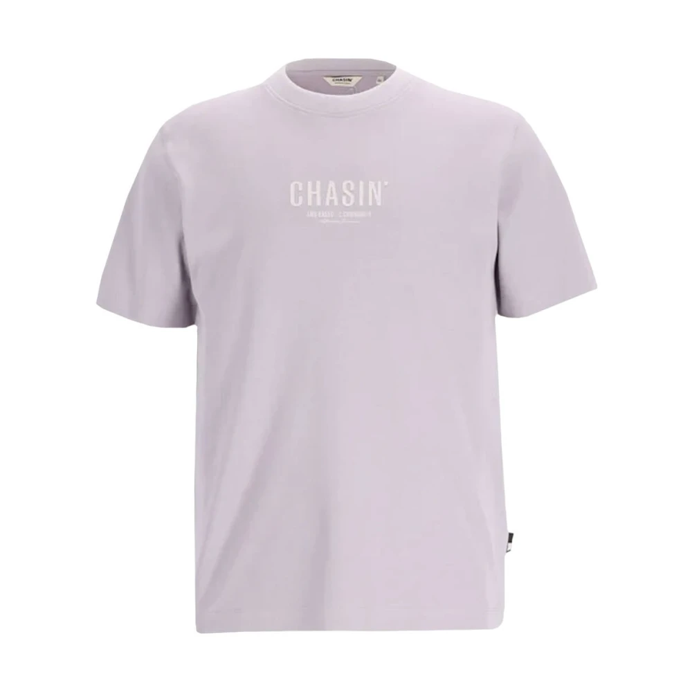 Chasin Korte Mouw T-shirt Mayor Purple Heren