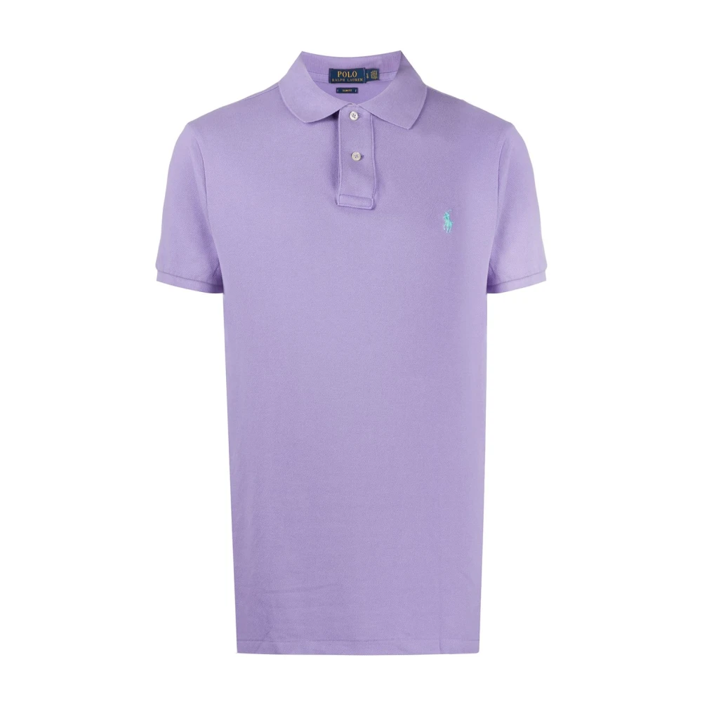 Ralph Lauren Men's Purple Polo Shirts, 2XL, Knit Polo