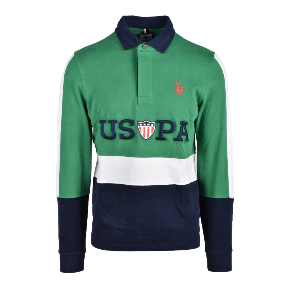 U.s. Polo Assn. Katoenen Polo Shirt Blue Heren