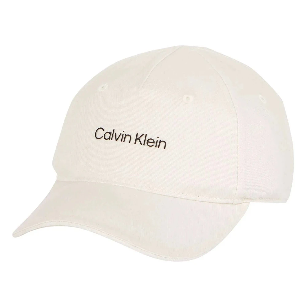 Calvin Klein Avslappnad Keps - Håll dig sval och stilfull Beige, Unisex