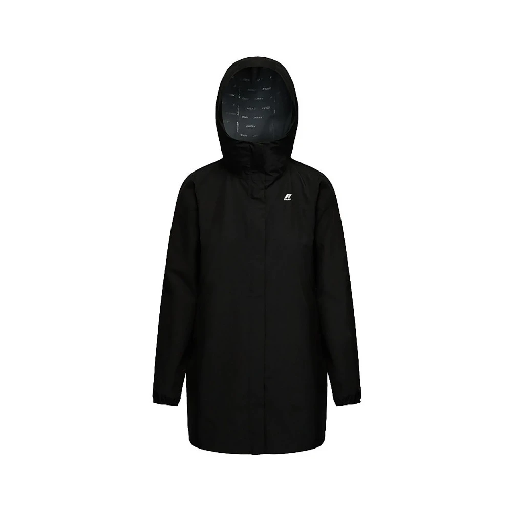 K-Way Vrouw Zwart Sophie Stretch Dot Jacket