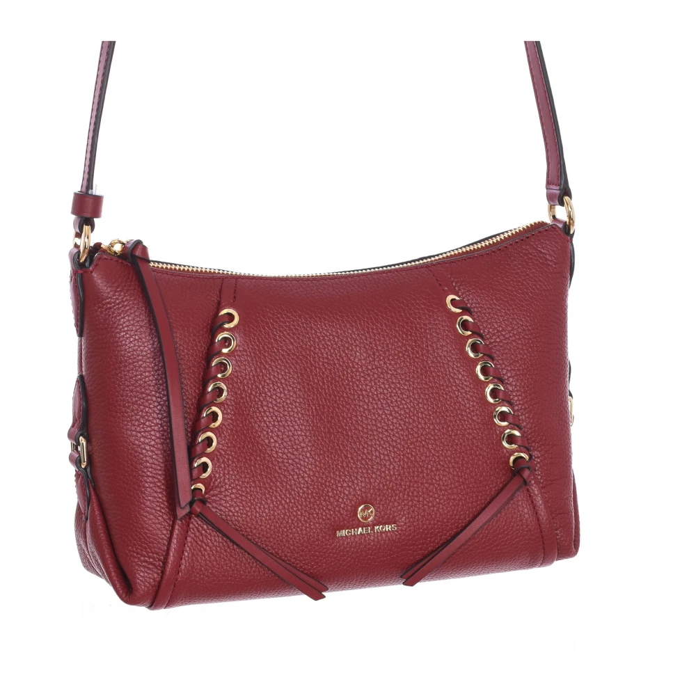 Michael Kors Stijlvolle Crossbody Tas Red Dames