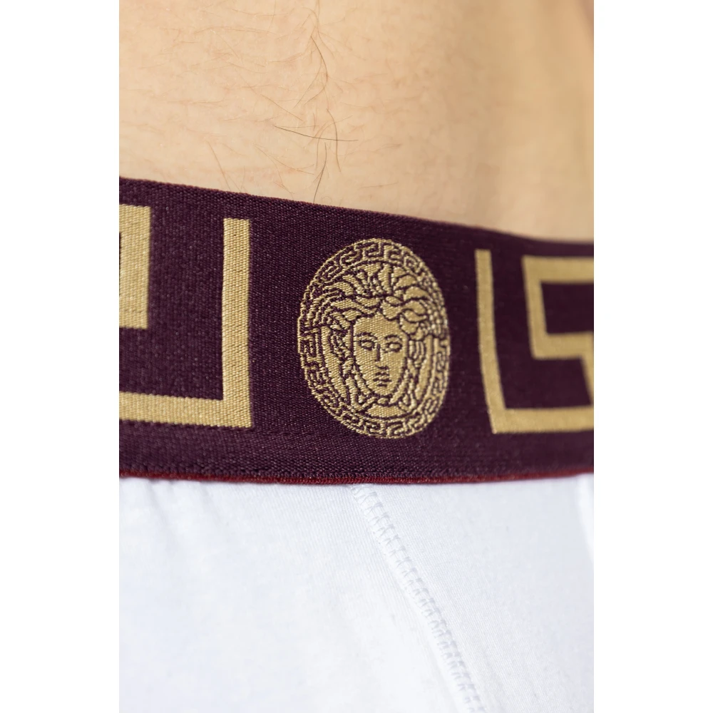 Versace Katoenen boxershorts White Heren
