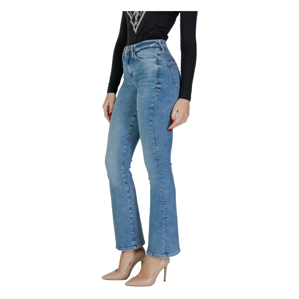 Guess Bootcut Jeans Collectie Lente Zomer Vrouwen Blue Dames