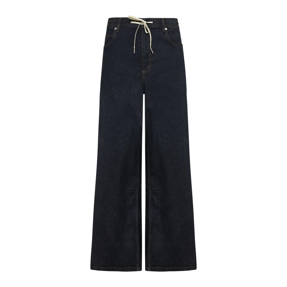 Marni Women's Black Wide Jeans,, Stylish Top 2XS
