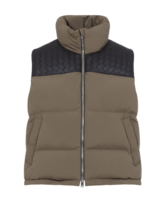 gilet-puffer-intrecciato