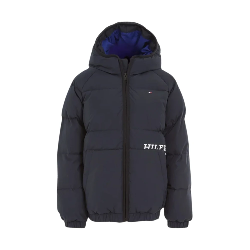 Tommy Hilfiger Vadderad jacka i återvunnen polyester Blue, Unisex