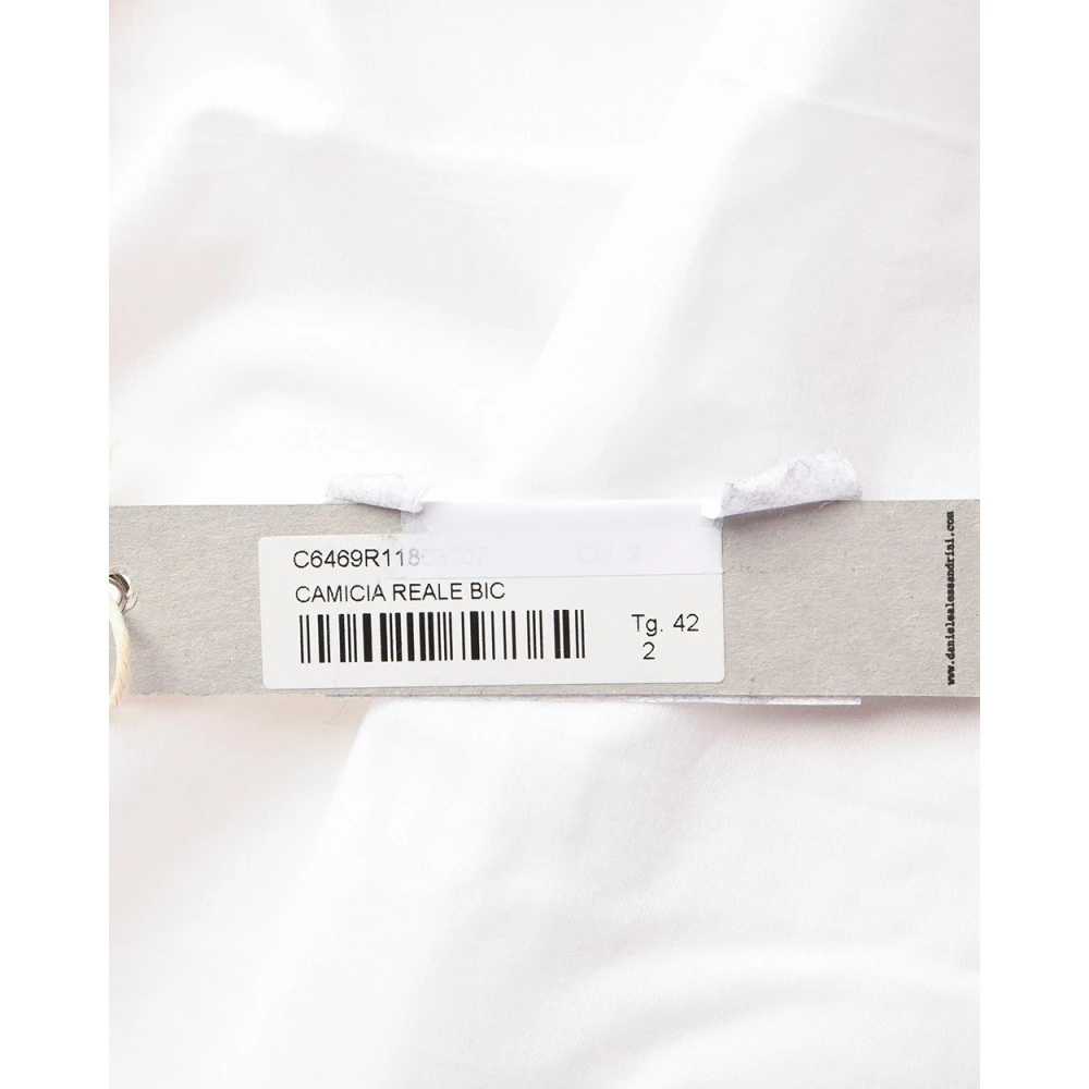 Daniele Alessandrini Koninklijke BIC Overhemd White Heren